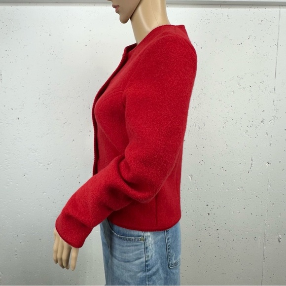 Vintage Geiger Austria Size 40 ( US Medium 8 ) Boiled Wool Jacket Blazer - Picture 7 of 13